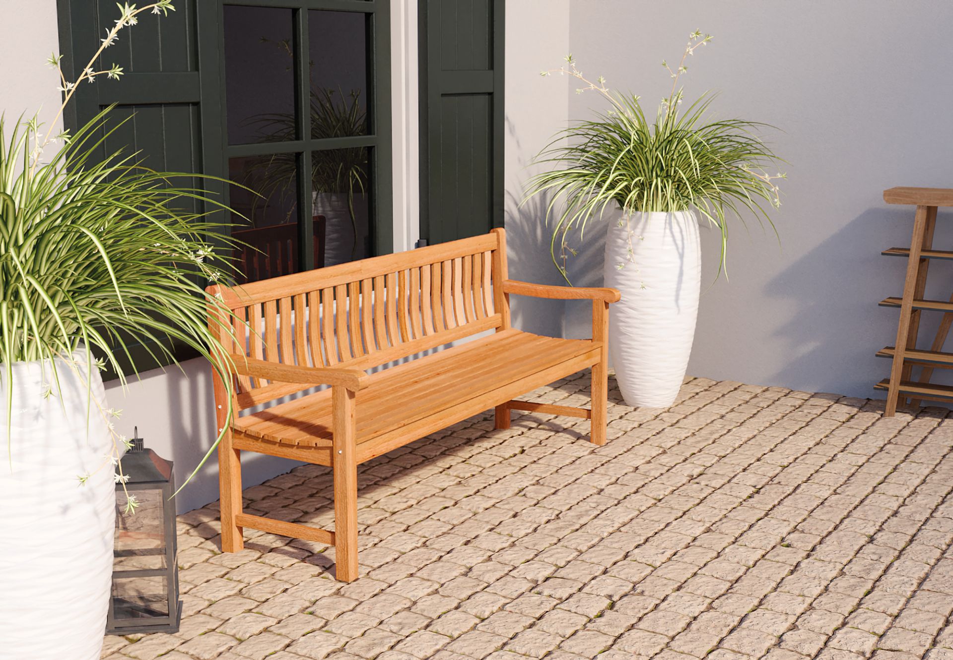 Teak Tuinbank Bretagne 120cm